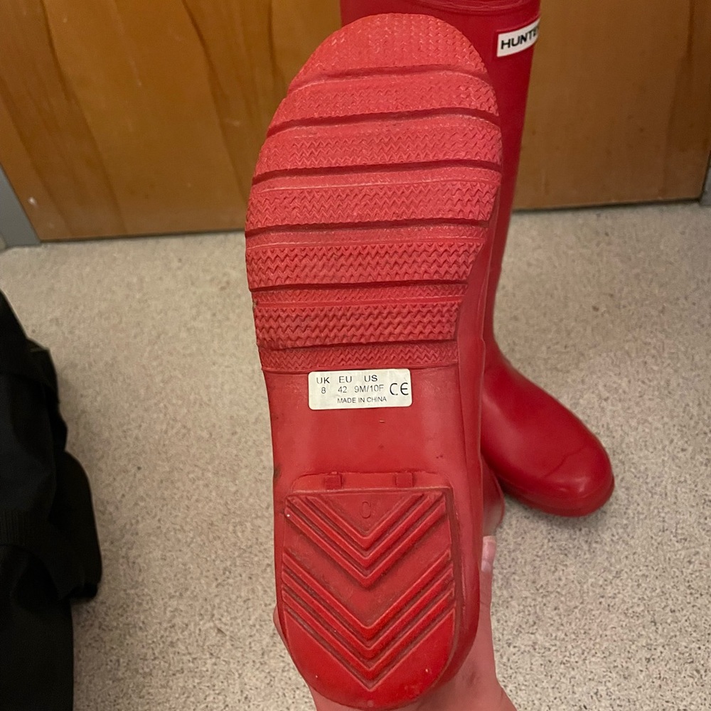 Tall Hunter Rainboots!